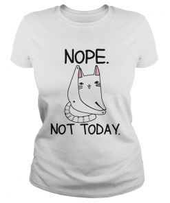 cat nope not today  Classic Ladies