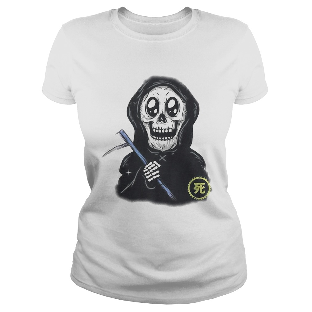 death black skull Classic Ladies
