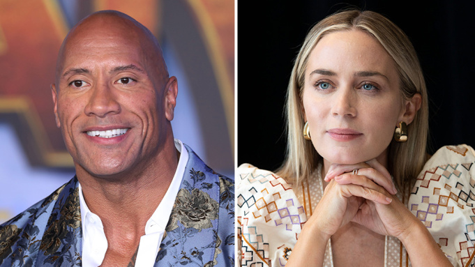 Hot Package: Dwayne Johnson & Emily Blunt In ‘Ball And Chain’