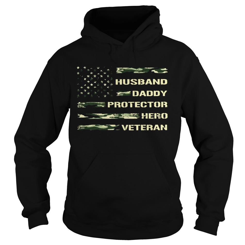 husband daddy protector hero veteran  Hoodie