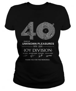 0 year of unknown pleasures 19792019 Joy Division Thank You for The Memories  Classic Ladies