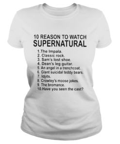 10 Reason To Watch Supernatural  Classic Ladies