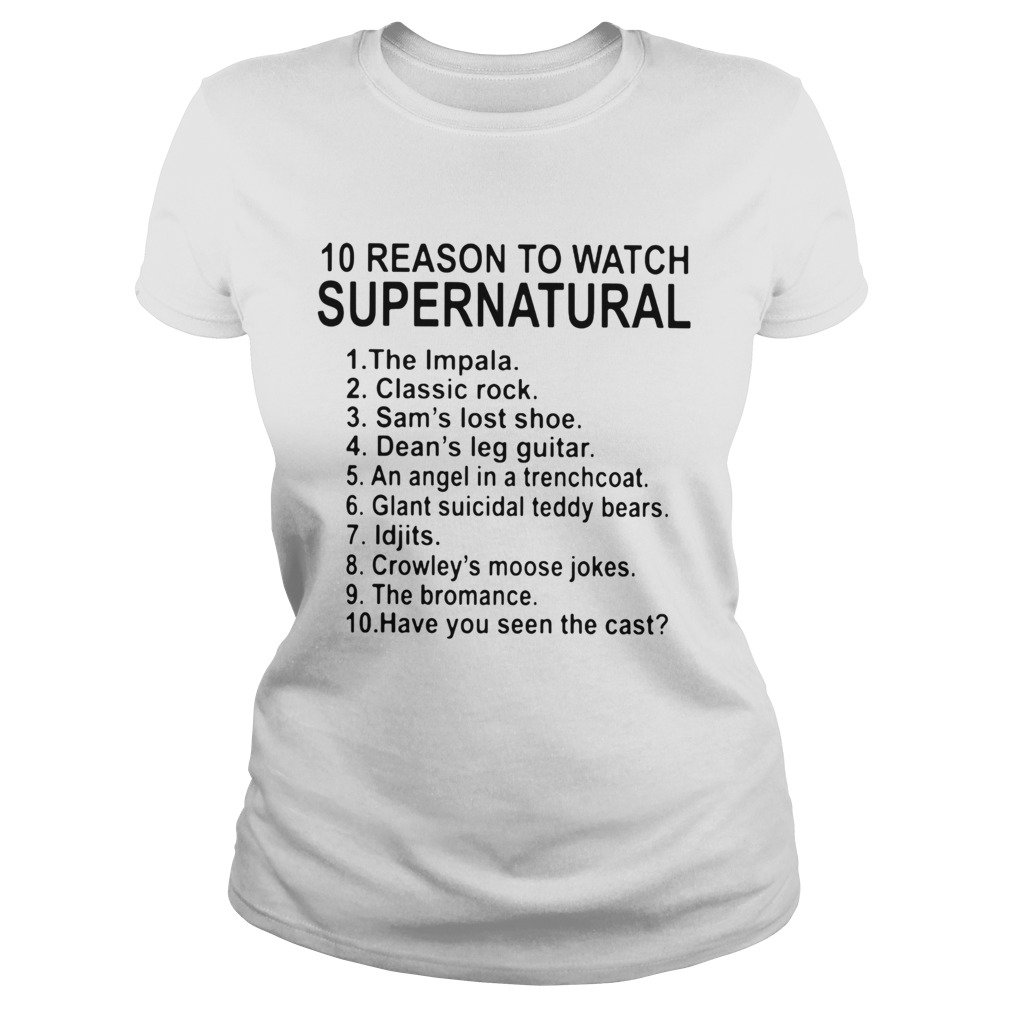 10 Reason To Watch Supernatural Classic Ladies