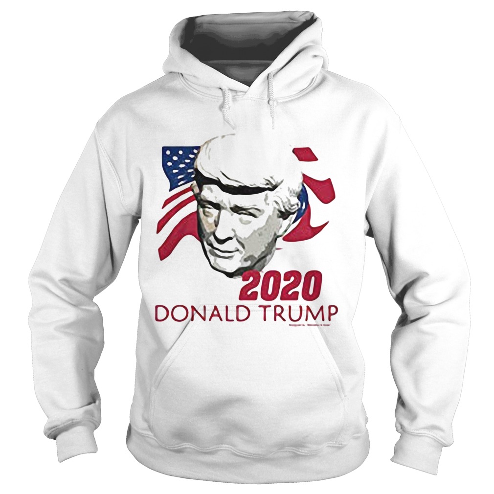 2020 donald trump american flag independence day Hoodie