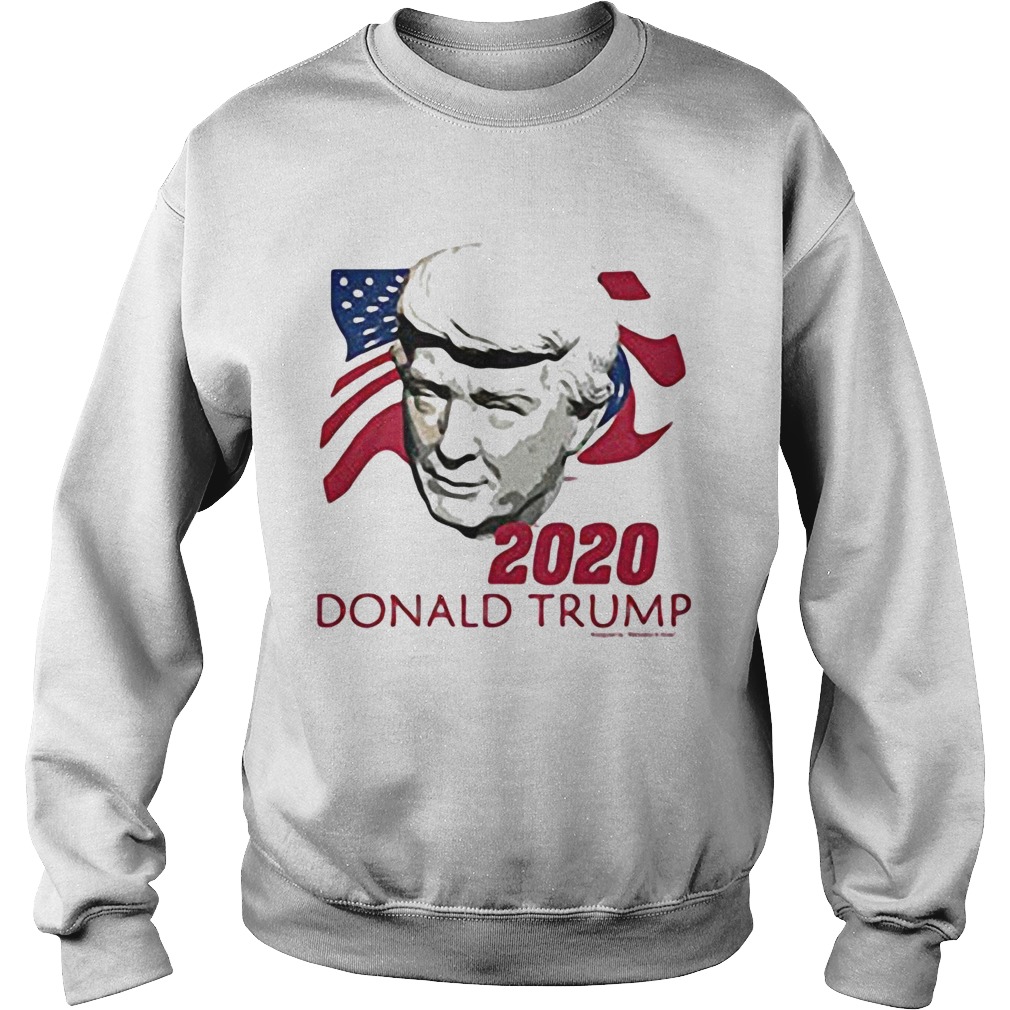 2020 donald trump american flag independence day Sweatshirt
