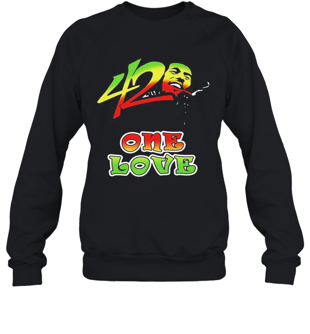 42 One Love Bob Marley T-Shirt Unisex Sweatshirt
