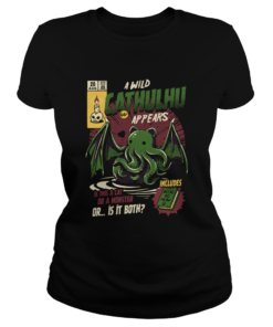 A Wild Cthulhu Appears Is This A Cat Or A Monster Or Both  Classic Ladies
