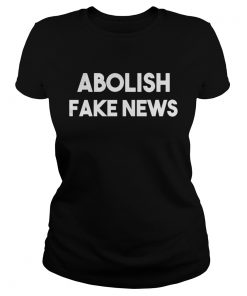Abolish fake news american AF  Classic Ladies