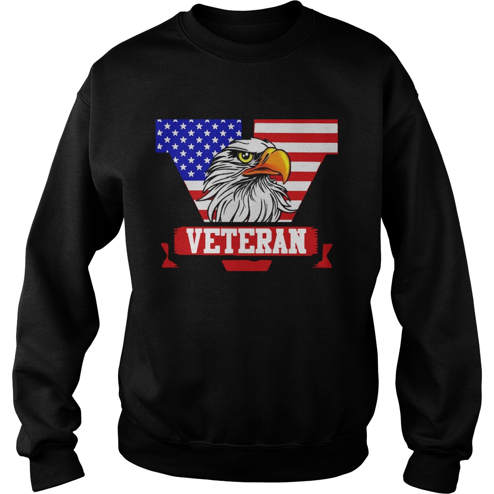 American Flag Veteran Eagle Sweatshirt