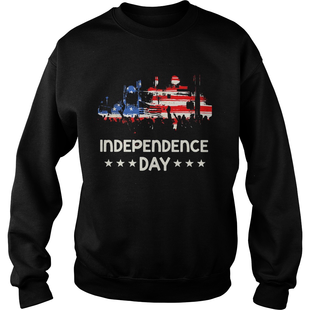 American flag independence day stars  Sweatshirt