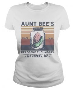 Aunt Bees Since 1961 Kerosene Cucumbers The Best Homemade Pickles Of All Time Mayberry Nc Vintage Classic Ladies