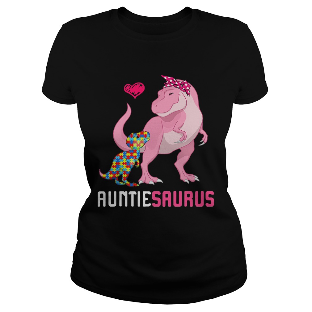 Auntie Sarus Mother And Baby Dinosaur LGBT Classic Ladies