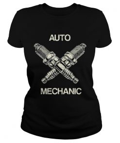 Auto Mechanic Two Screws White  Classic Ladies