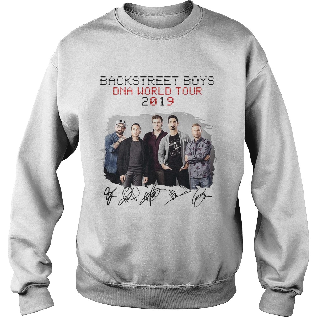 Backstreet Boys DNA World Tour 2019 Signature Sweatshirt