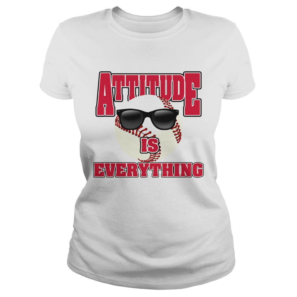 Baseball attitude is everything Classic Ladies