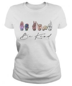 Be kind juneteenth hand sign language autism awareness  Classic Ladies