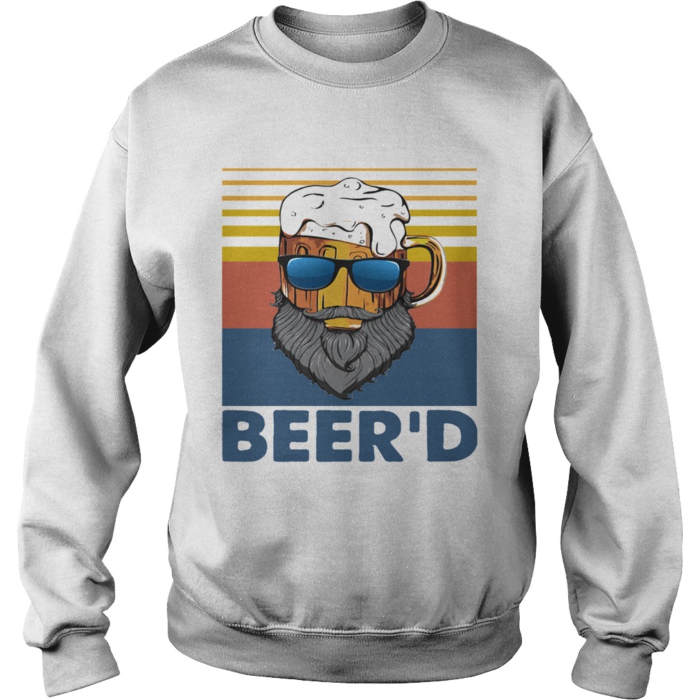 Beer Beerd Vintage  Sweatshirt