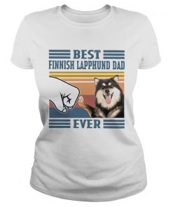 Best Finnish Lapphund Dad Ever Vintage  Classic Ladies