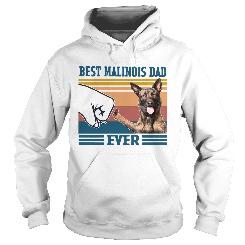 Best Malinois Dad Ever Vintage Hoodie