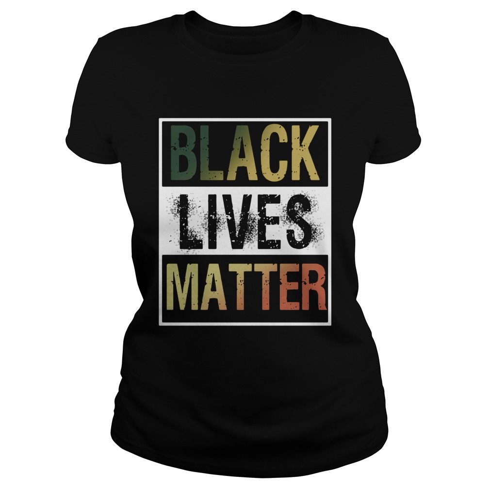 Black Lives Matter Vintage  Classic Ladies