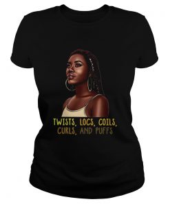 Black Woman Twists Locs Coils Curls And Puffs  Classic Ladies