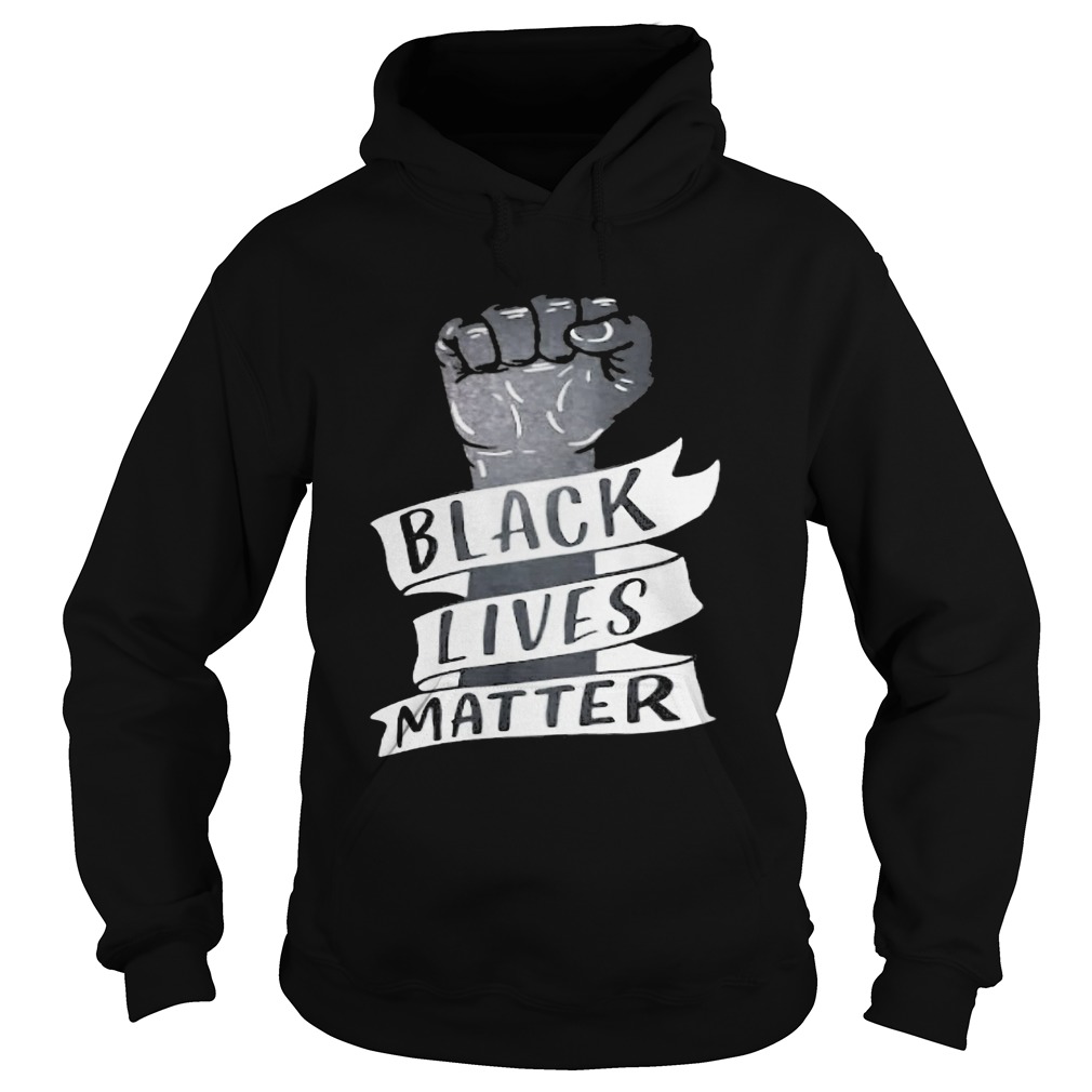 Black lives matter hand  Hoodie