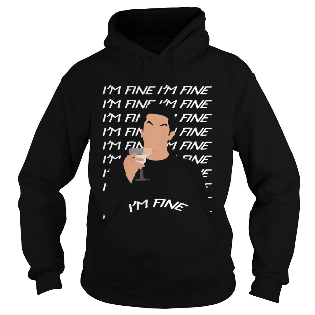Black man im fine im fine Hoodie