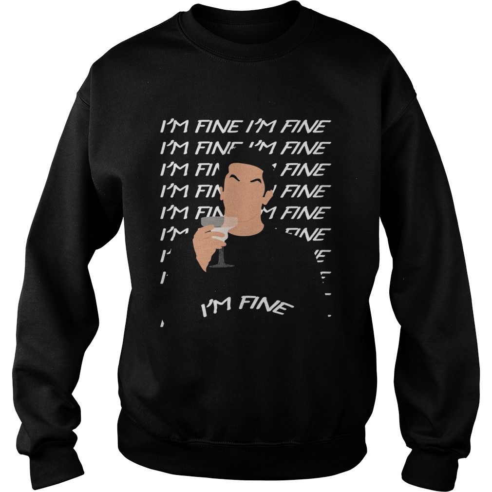 Black man im fine im fine Sweatshirt