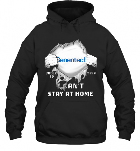 Blood Insides Genentech Covid 19 2020 I Can'T Stay At Home T-Shirt Unisex Hoodie