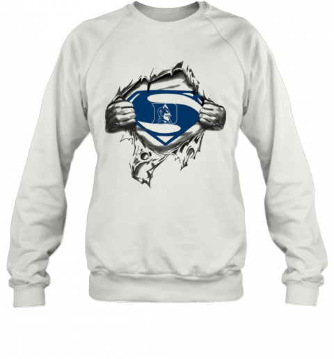 Blood Insides Superman Duke Blue Devils T-Shirt Unisex Sweatshirt