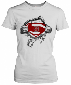 Blood Insides Superman North Carolina State T-Shirt Classic Women's T-shirt