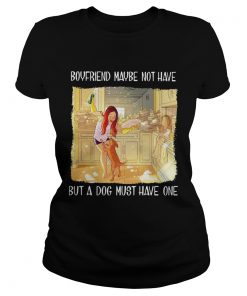 Boyfriend maybe not have but a dog must have one  Classic Ladies