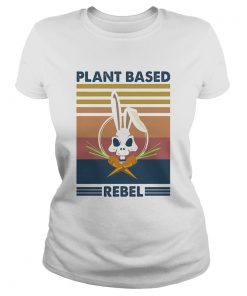 Bunny skull plant based rebel vintage  Classic Ladies