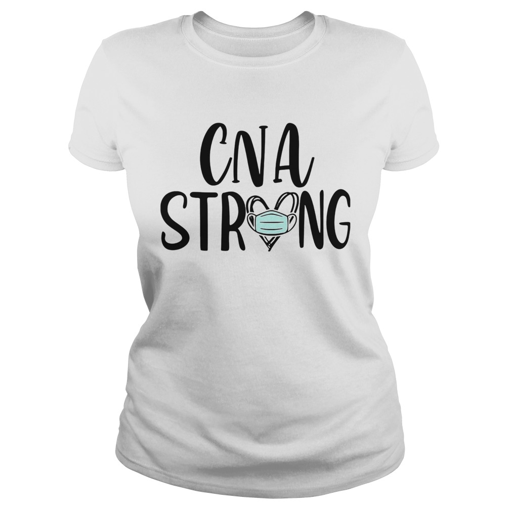 CNA strong mask heart Classic Ladies