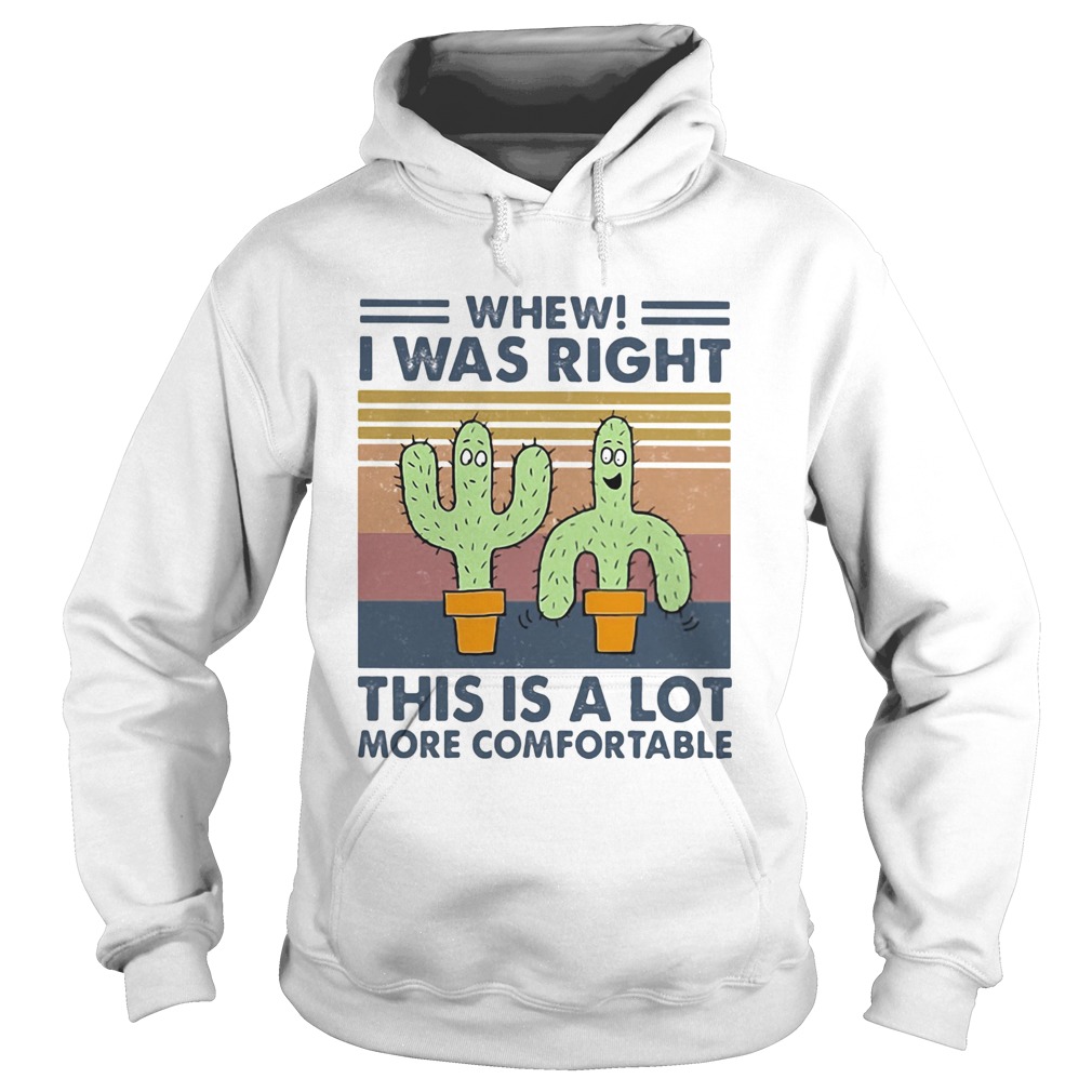 Cactus whew i was right this is a lot more comfortable vintage retro Hoodie