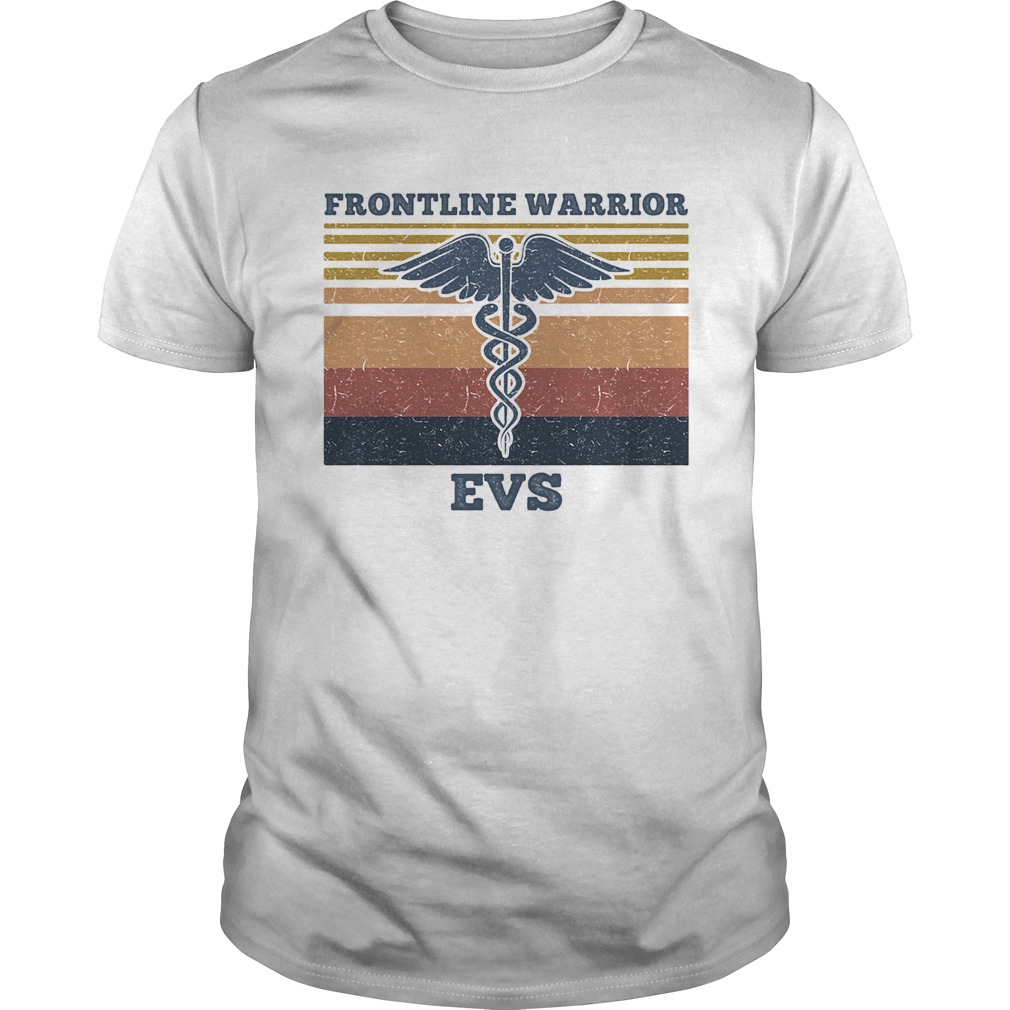 Caduceus frontline warrior EVS vintage shirt