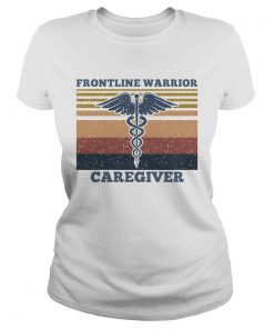 Caduceus frontline warrior caregiver vintage  Classic Ladies