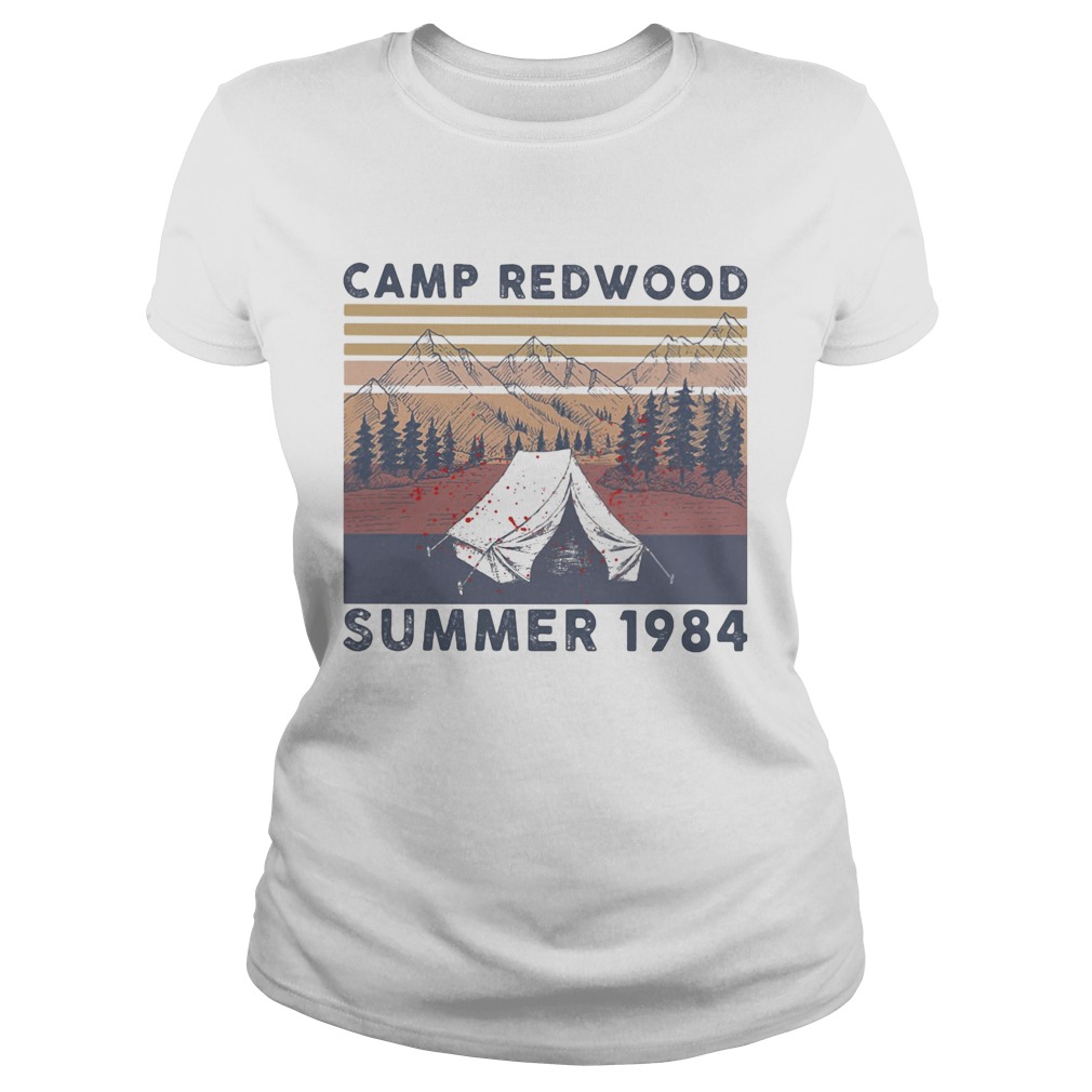 Camp redwood summer 1984 vintage retro  Classic Ladies