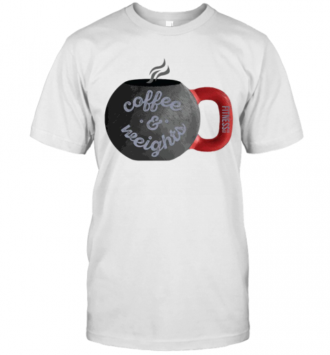 Coffee And Weights Fitness Tee Co T-Shirt