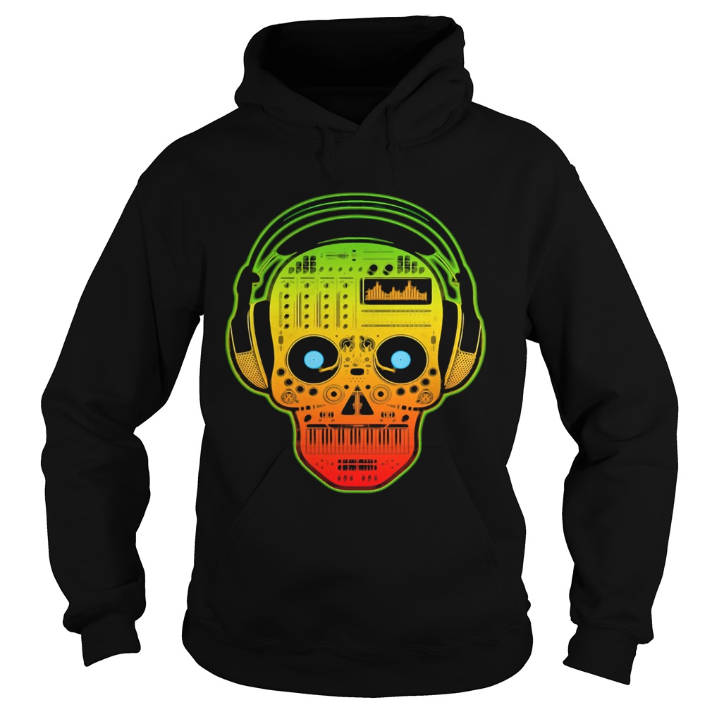 DJ Sugar Skull Hoodie