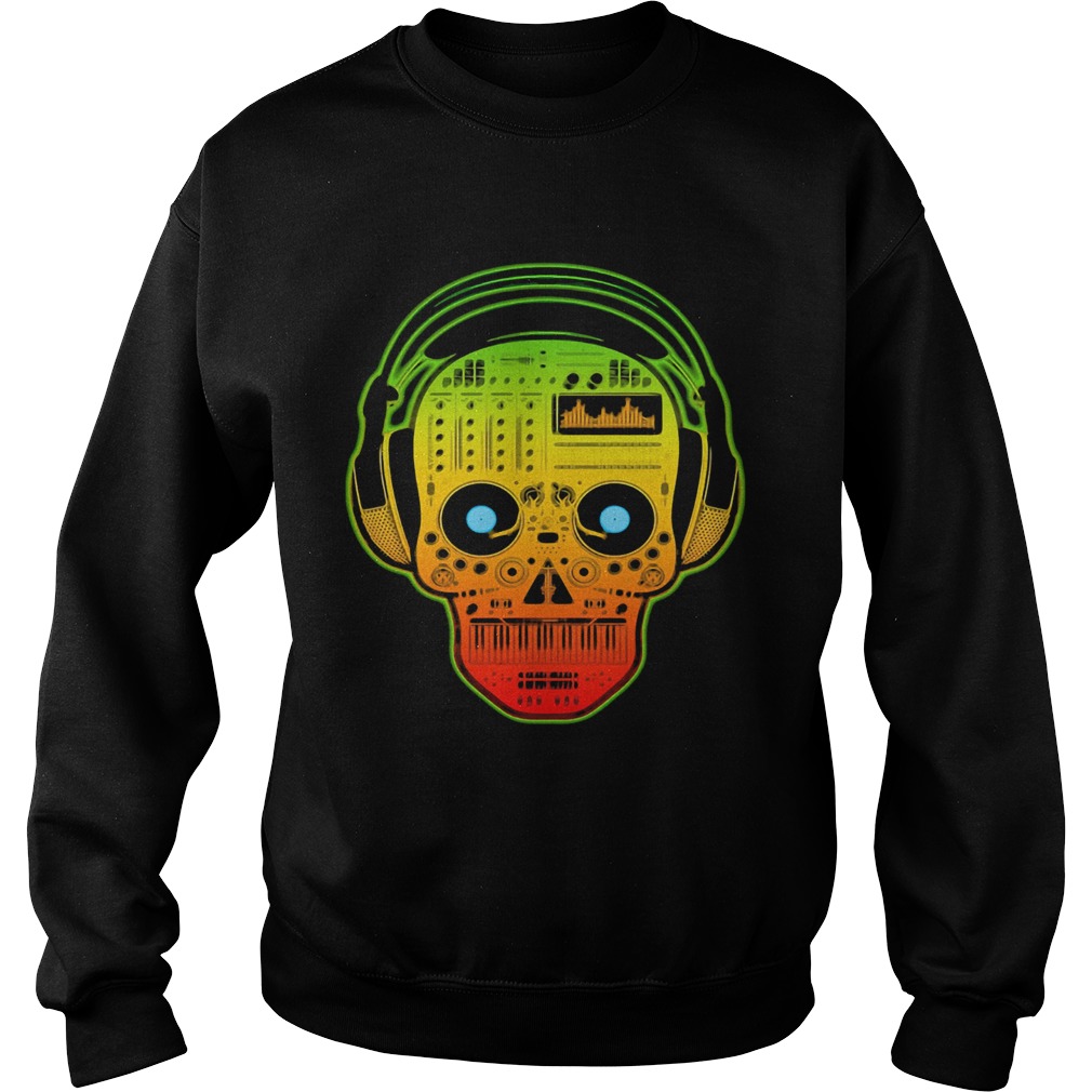 DJ Sugar Skull Sweatshirt