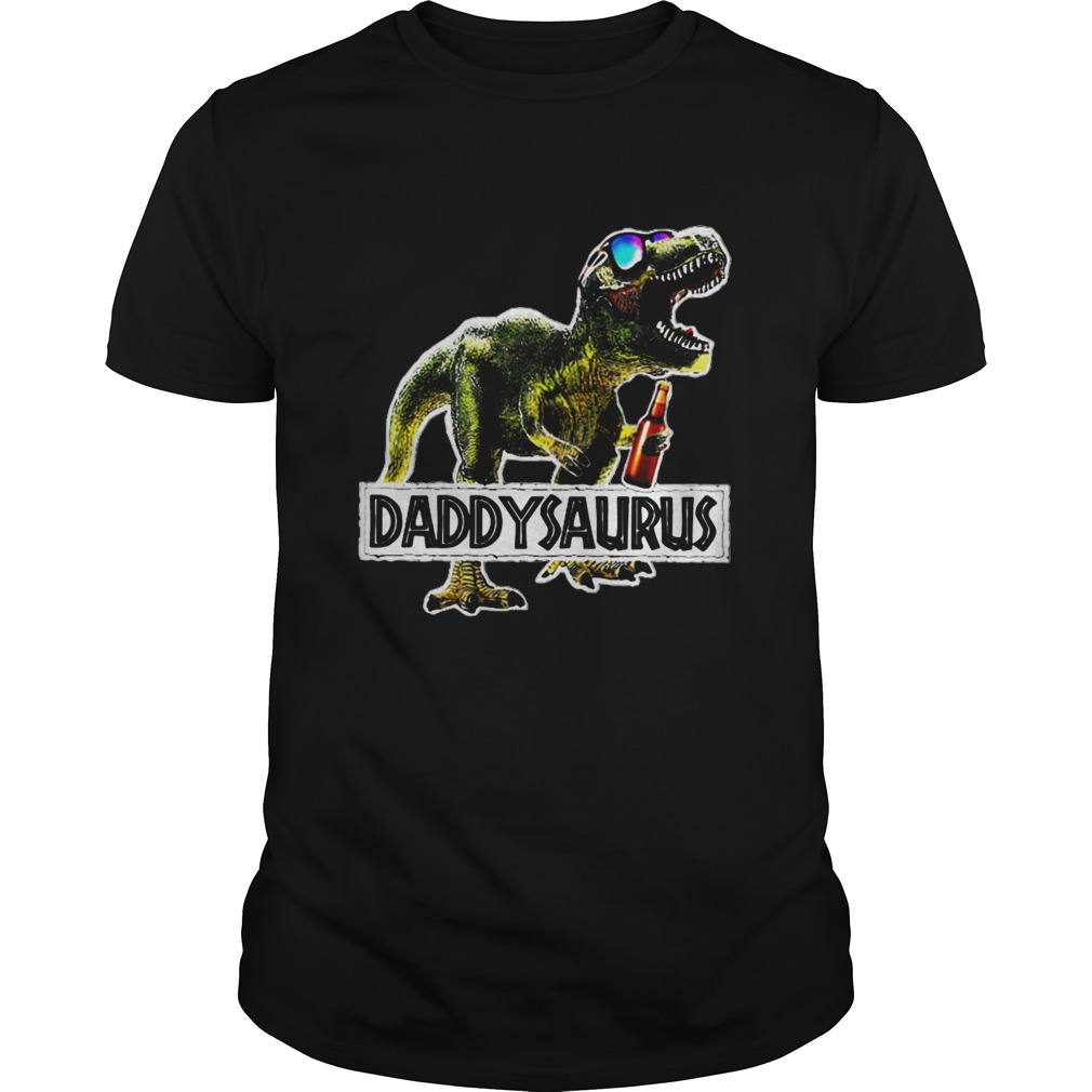 Daddysaurus Drinking Beer Party Unisex