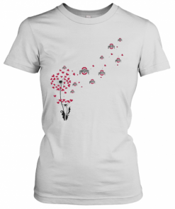 Dandelion Flower Ohio State Buckeyes Football T-Shirt Classic Women's T-shirt