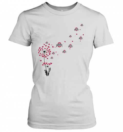 Dandelion Flower Ohio State Buckeyes Football T-Shirt Classic Women's T-shirt
