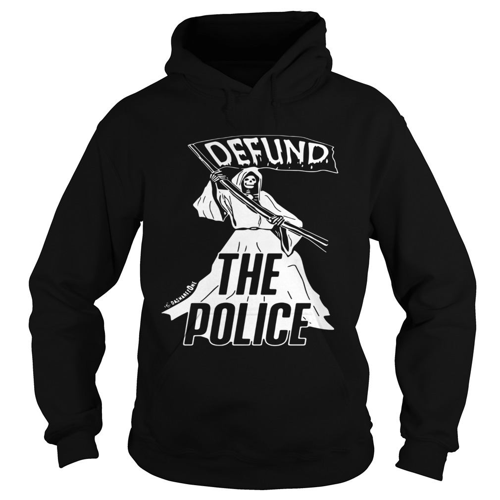 Death Defund The Police Zone  Hoodie