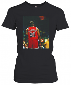 Dennis Rodman Chicago Bulls Player Basketball T-Shirt Classic Women's T-shirt