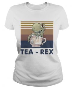 Dinosaurs TeaRex Vintage  Classic Ladies