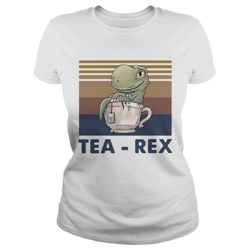 Dinosaurs TeaRex Vintage Classic Ladies