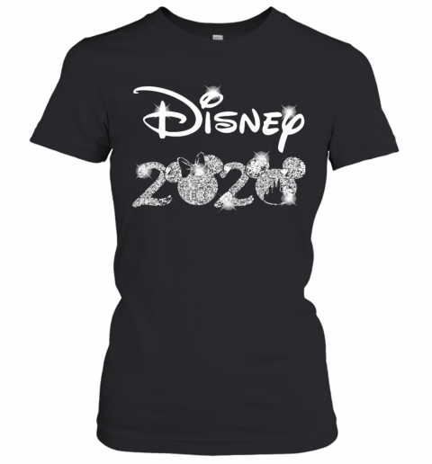 Disney 2020 Minnie Mouse Diamond T-Shirt Classic Women's T-shirt
