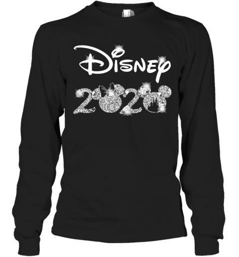 Disney 2020 Minnie Mouse Diamond T-Shirt Long Sleeved T-shirt 